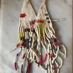 Salihah Moore beaded earrings